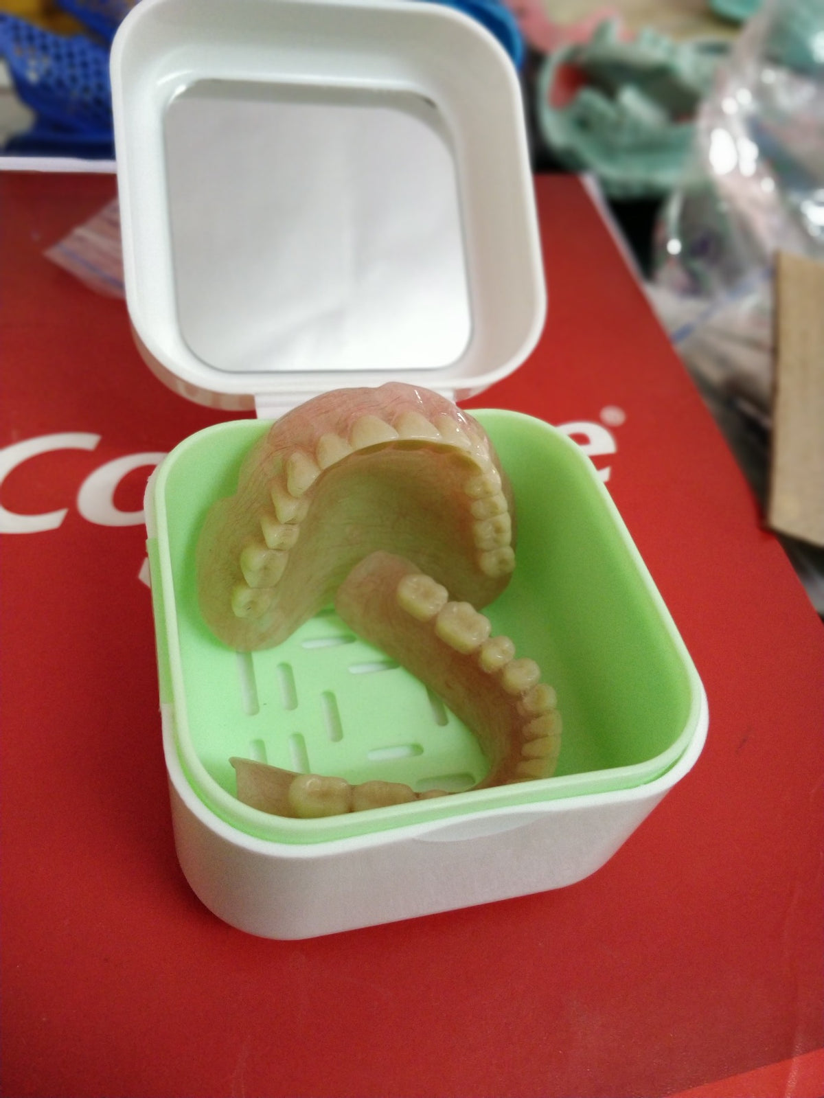 Custom-Fit UPPER AND LOWER COMPLETE DENTURE (FULL ACRYLIC SET)
