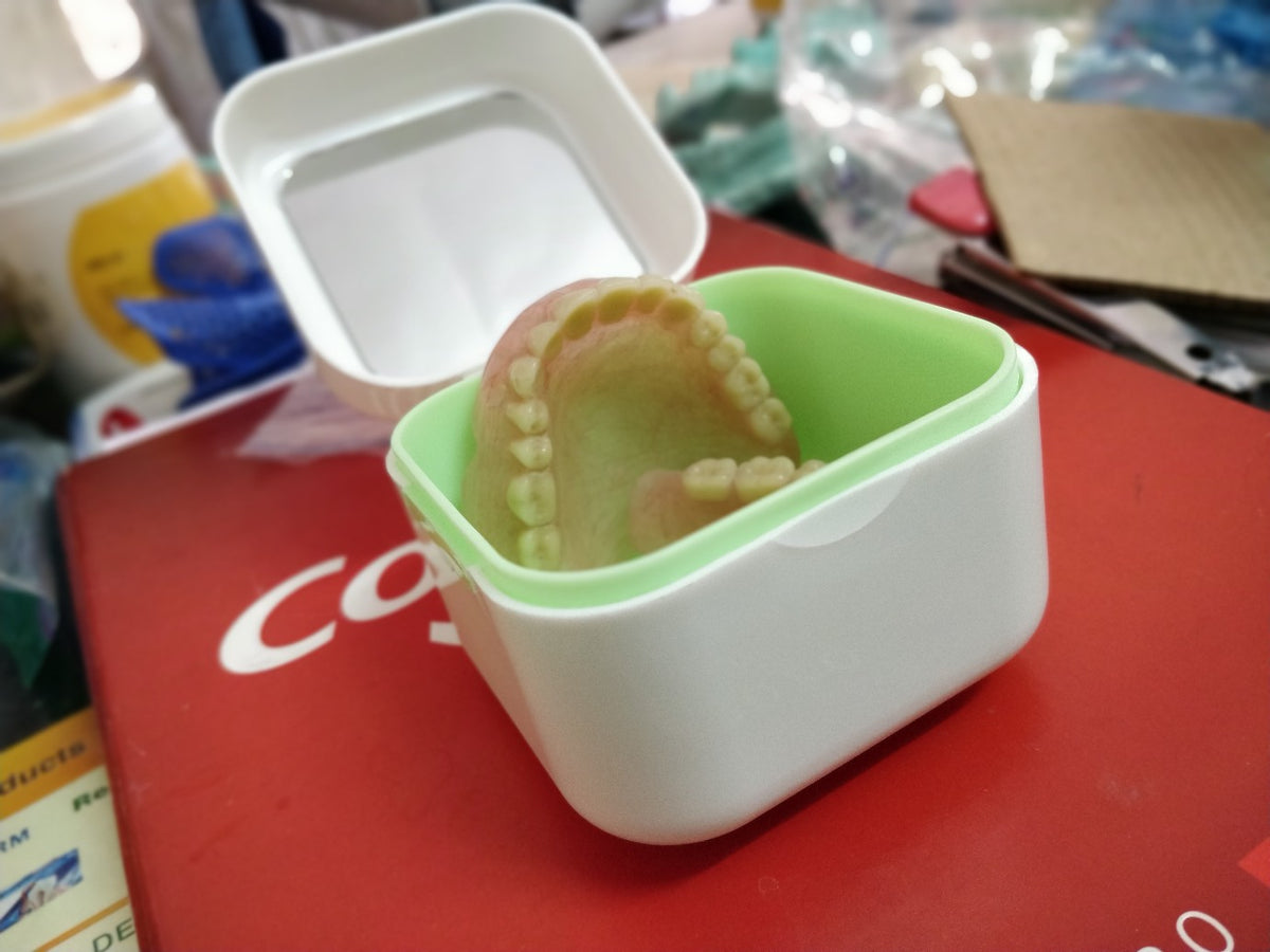 Custom-Fit UPPER AND LOWER COMPLETE DENTURE (FULL ACRYLIC SET)
